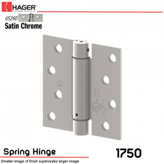 Hager 1750 US26D Full Mortise Hinge Stock No 170031