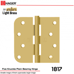 Hager 1817 US3LB Full Mortise Hinge Stock No 070417