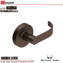 Hager 2527 Archer Lever US10B Door Lock Stock No 131576