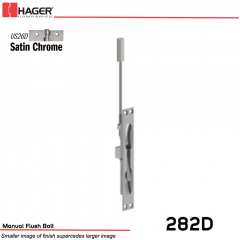 Hager 282D Manual Flush Bolt Stock No 052286