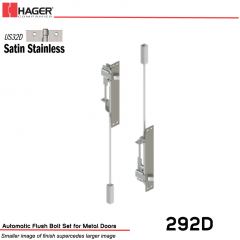 2BW-117107, #292D00000000032D, 117107, Flush Bolts & Coordintaing Devices