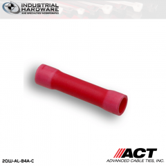 ACT AL-B4A-C Red Vinyl Butt Connector 1000pc/Case