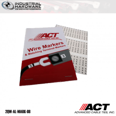 ACT AL-MARK-08 Wire Marker Booklet Numbers 46-90