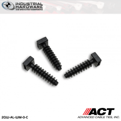 ACT AL-WM-0-C Nylon Wall Mount Black 1000 Pcs/Case