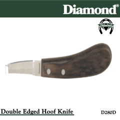 31-D280D, Diamond Catalog Number D280D, Diamond Farrier D280D Hoof Knife Double Edge