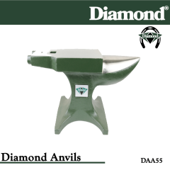 31-DAA55, Diamond Catalog Number DAA55, Diamond Farrier DAA55 Anvil Aluminum Base - 55lbs (25kgs)