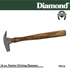 31-FH14, Diamond Catalog Number FH14, Diamond Farrier FH14 14 oz. Farrier Driving Hammer