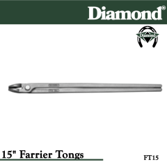 31-FT15, Diamond Catalog Number FT15, Diamond Farrier FT15 15 in. Farrier Tongs