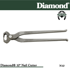 31-N10, Diamond Catalog Number N10, Diamond Farrier N10 10 in. Nail Cutting Nippers