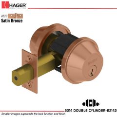 Hager 3214 US10 Deadlock Stock no 143730