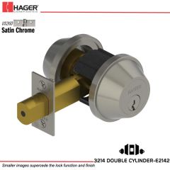 Hager 3214 US26D Deadlock Stock no 110146