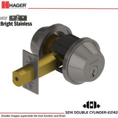 Hager 3214 US32 Deadlock Stock no 054738