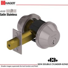 Hager 3214 US32D Deadlock Stock no 132824