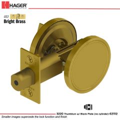 Hager 3220 US3 Deadlock Stock no 111393