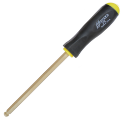 Ball End Screwdriver 3/8 in. (2-Pack) (38614) 6.5 in. Gold Standard Shaft, 38614