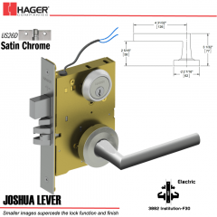 Hager 3882 US26D Joshua Lever Door Lock Stock No 178815