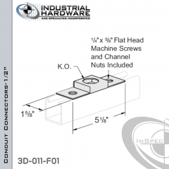 Conduit Connectors-For 1/2 In. Conduit