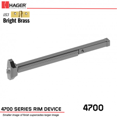 Hager 4701 RIM Device 48 in. Fire Rated US3 Stock No 098411