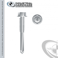 4H53, stainless steel screws, 12-24 x 2 stainless steel fasteners