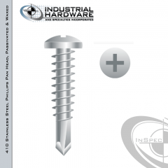 4P88, stainless steel screws, 8-18 x 1  stainless steel fasteners