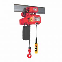 Bison HHBD02SK-01+WPC02: 2 Ton 3 Phase Single Speed Electric Chain Hoist with Trolley 20 ft. Lift