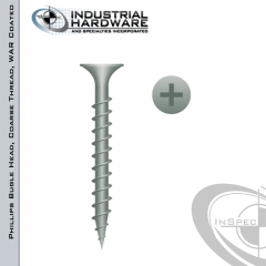 822CW, outdoor screws, 8 x 2-1/2 outdoor fasteners