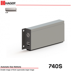 Hager 740S 34 in CLR Automatic Door Bottom Stock No 084803