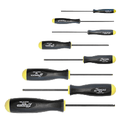 Ball End with Prohold Tip 8pc SAE Screwdriver Set .050-5/32 in. (74632) (PBSX8S)