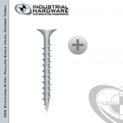 830CSS, stainless steel screws, 8 x 3 stainless steel fasteners