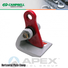 Campbell #6421701 Horizontal Plate Clamp - 0 to 1-1/2 in. Grip Range - 6 Metric Ton WLL