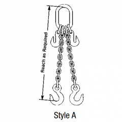 Double Adjustable Chain Sling