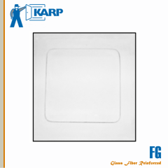 Karp FG (GFRG) 24 in. x 24 in. Glass Fiber Reinforced Gypsum Ceiling Access Door-Smooth White Finish