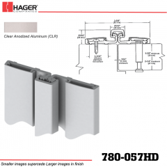 Hager 780-057HD CLR Full Surface Leaf Hinge Stock No 024478