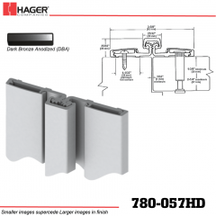 Hager 780-057HD DBA Full Surface Leaf Hinge Stock No 094331