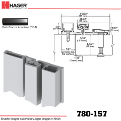 Hager 780-157 DBA Full Surface Leaf Hinge Stock No 009045