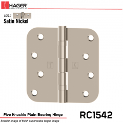 Hager 1542 US15 Full Mortise Hinge Stock No 038119