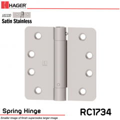 Hager 1734 US32D Full Mortise Hinge Stock No 169906