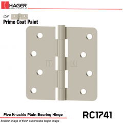 Hager 1741 USP Full Mortise Hinge Stock No 029683