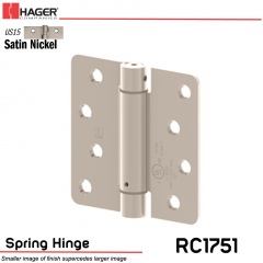 Hager 1751 US15 Full Mortise Hinge Stock No 170225