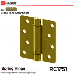 Hager 1751 US2D Full Mortise Hinge Stock No 170230