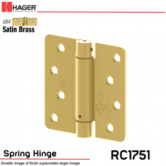 Hager 1751 US4 Full Mortise Hinge Stock No 170235