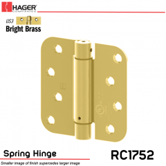 Hager 1752 US3 Full Mortise Hinge Stock No 170419