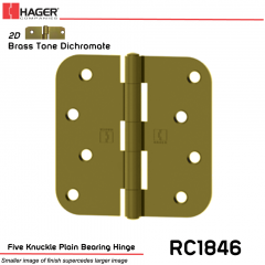 Hager 1846 US2D Full Mortise Hinge Stock No 033651