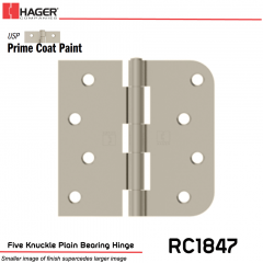 Hager 1847 USP Full Mortise Hinge Stock No 033658