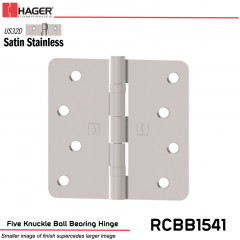 Hager 1541 US32D Full Mortise Hinge Stock No 034587