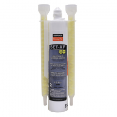 Simpson Strong-Tie SET-XP10 Epoxy Anchoring Adhesive 8.5 oz. Tube w/ 2 Nozzles