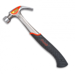 Plumb #SS20CN 20 oz Solid Steel Curved Claw Hammer