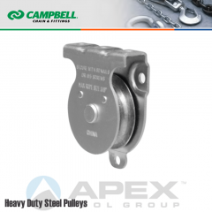 Campbell T7550502 2 in. Single Sheave Wall/Ceiling Mount Pulley