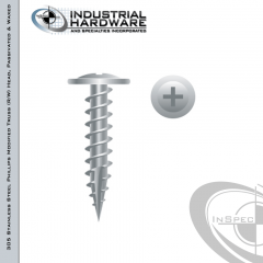 X90MSS, stainless steel screws, 8 x 1-5/8 stainless steel fasteners