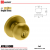 Hager 3580 Apollo Knob Lockset US3 Stock No 160320